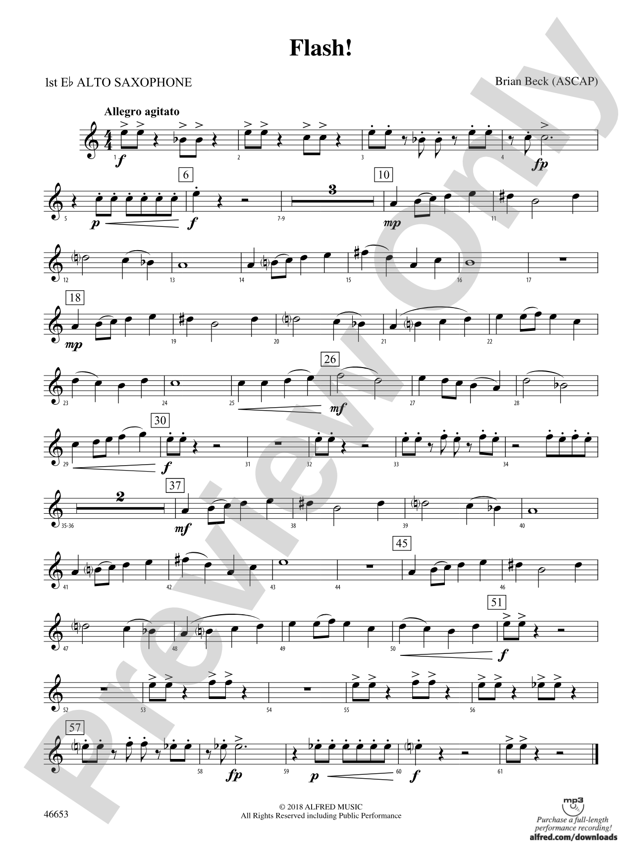 Flash!: E-flat Alto Saxophone