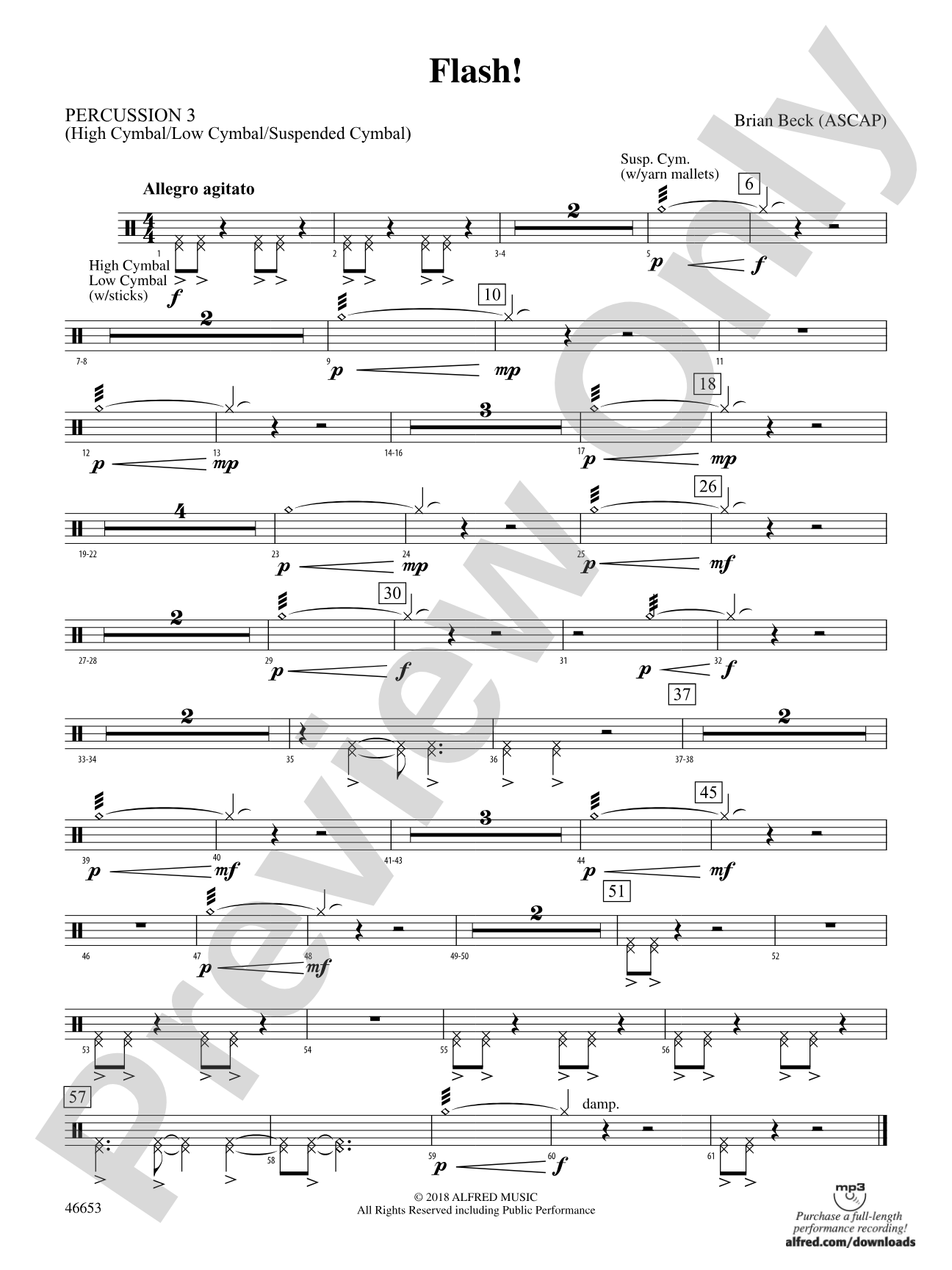 Flash!: 3rd Percussion