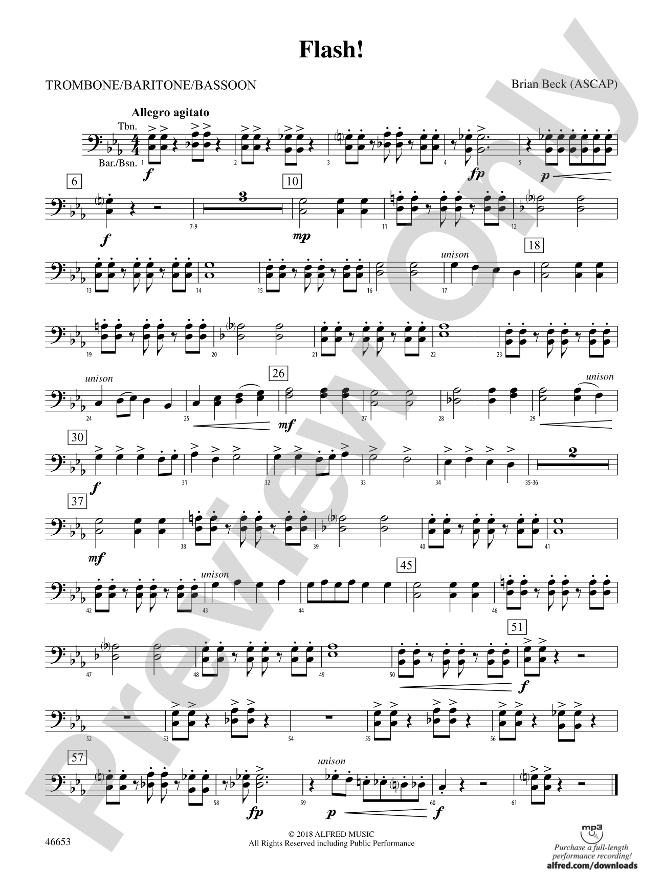 Flash!: 1st Trombone