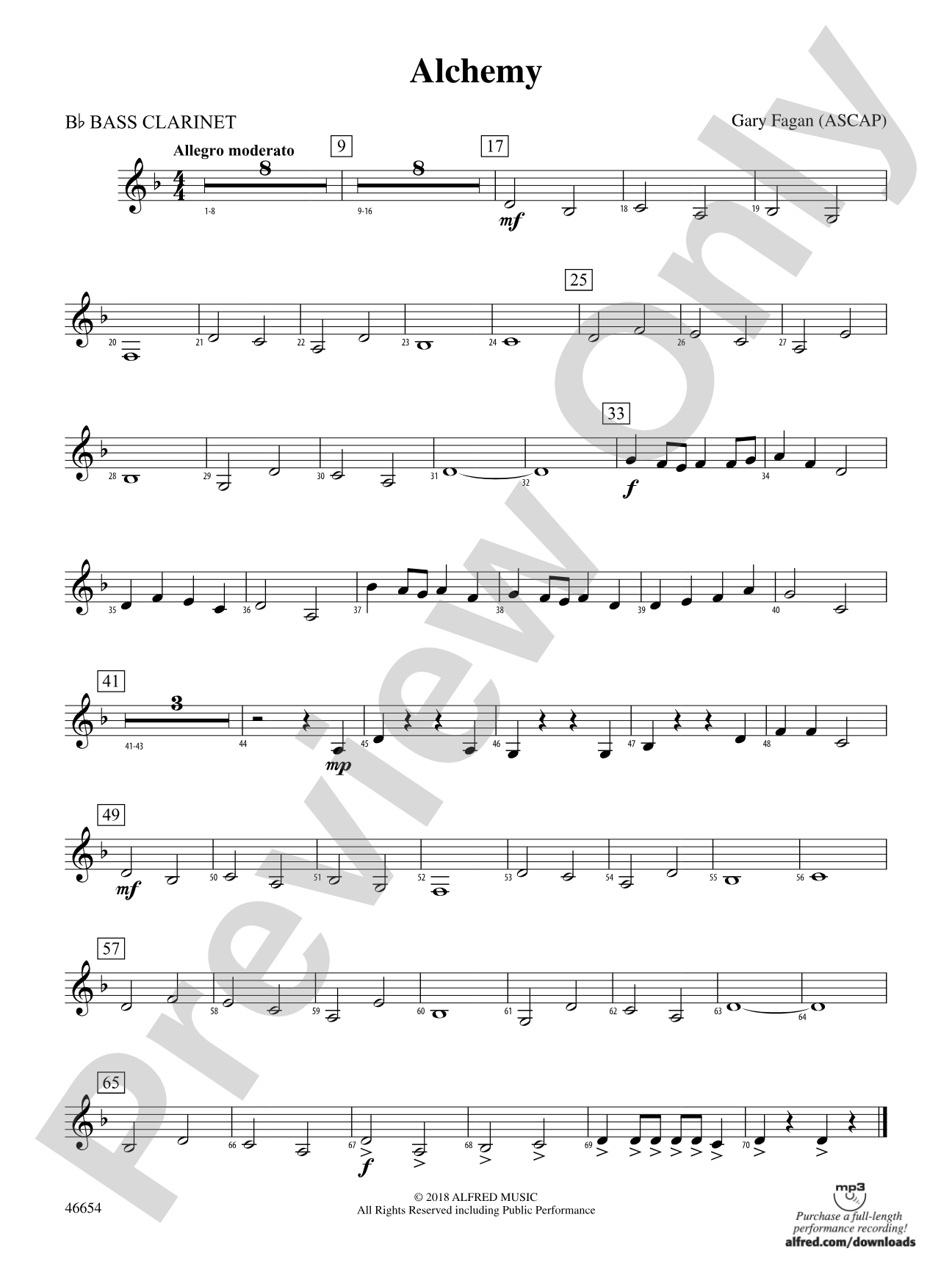 Alchemy: B-flat Bass Clarinet