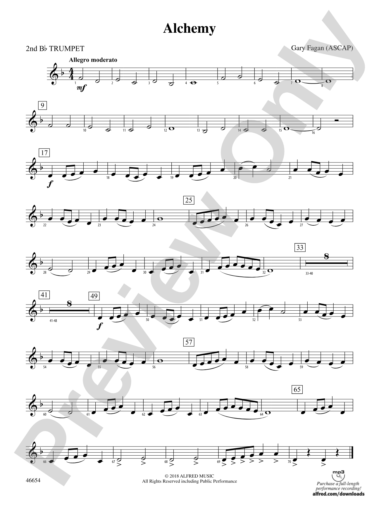 Alchemy: 2nd B-flat Trumpet