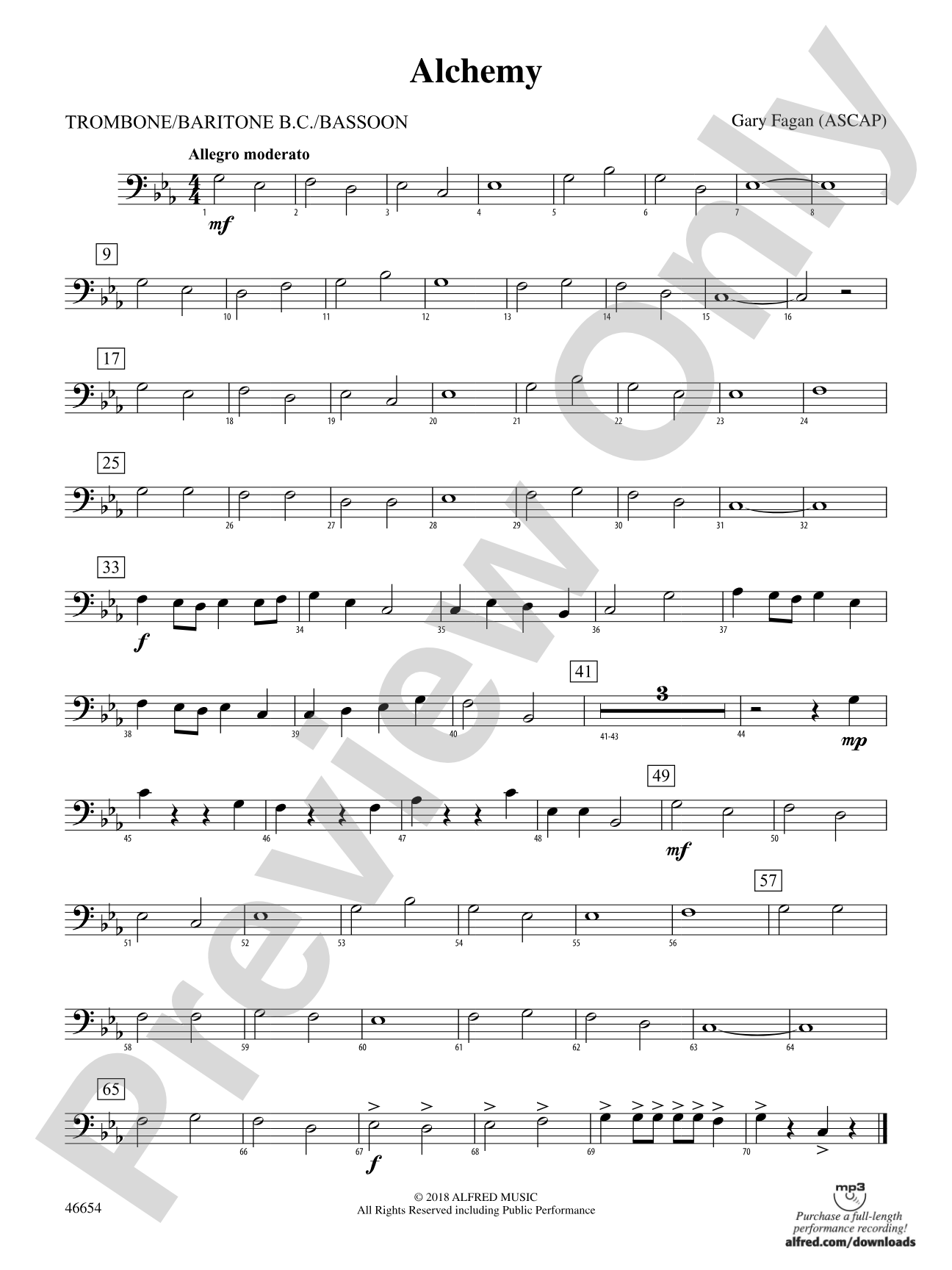 Alchemy: 1st Trombone