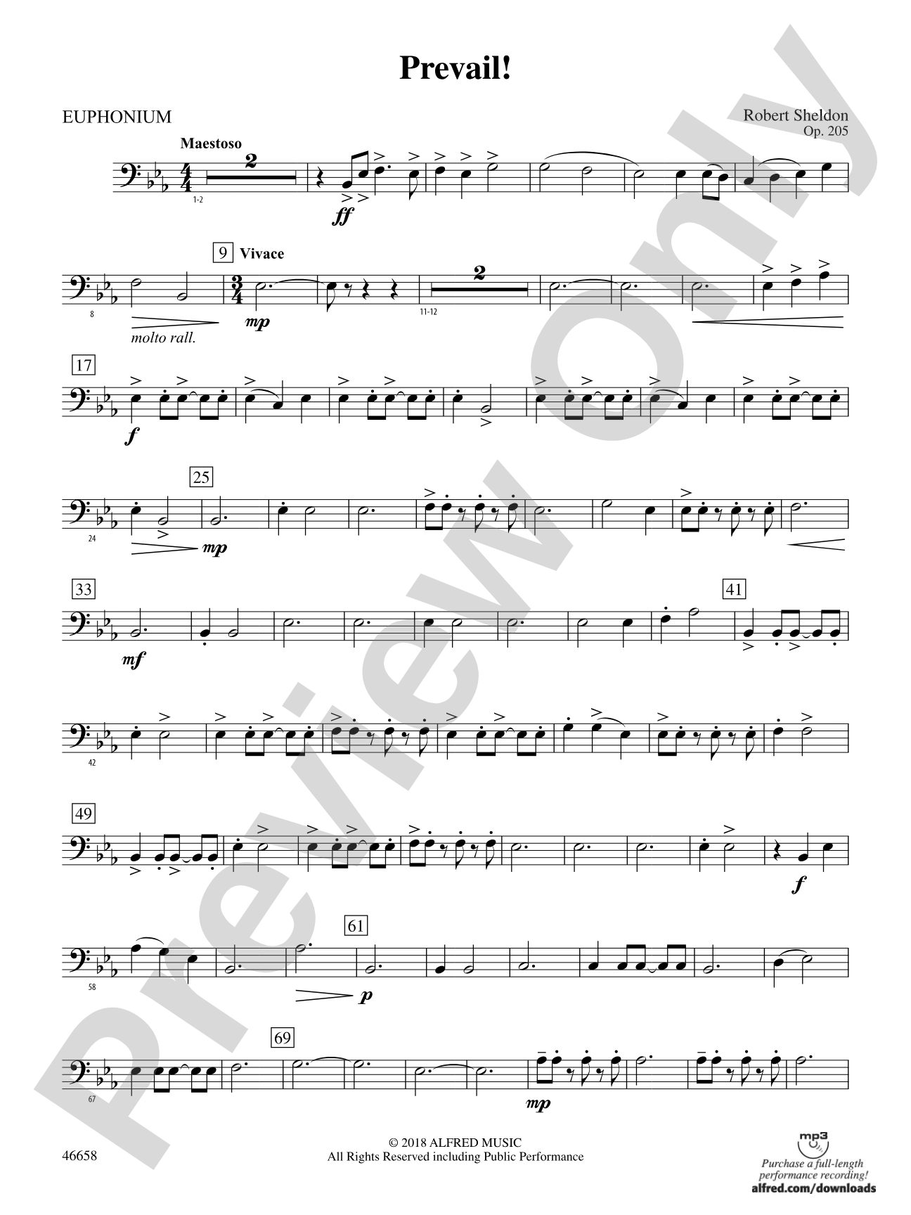 Prevail!: Baritone B.C.