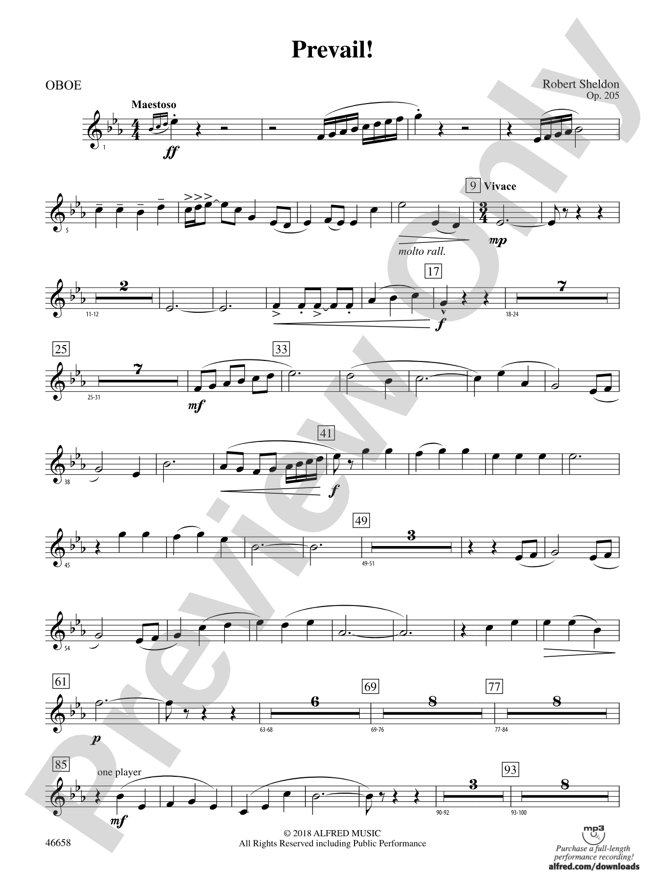 Prevail!: Oboe