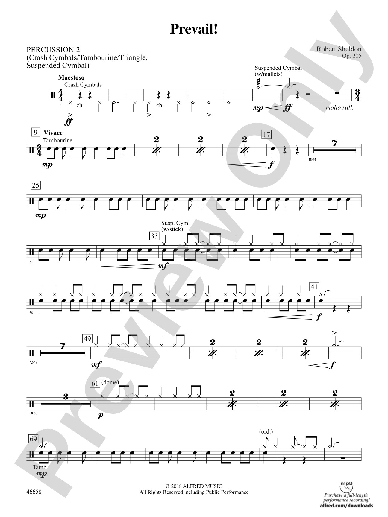 Prevail!: 2nd Percussion