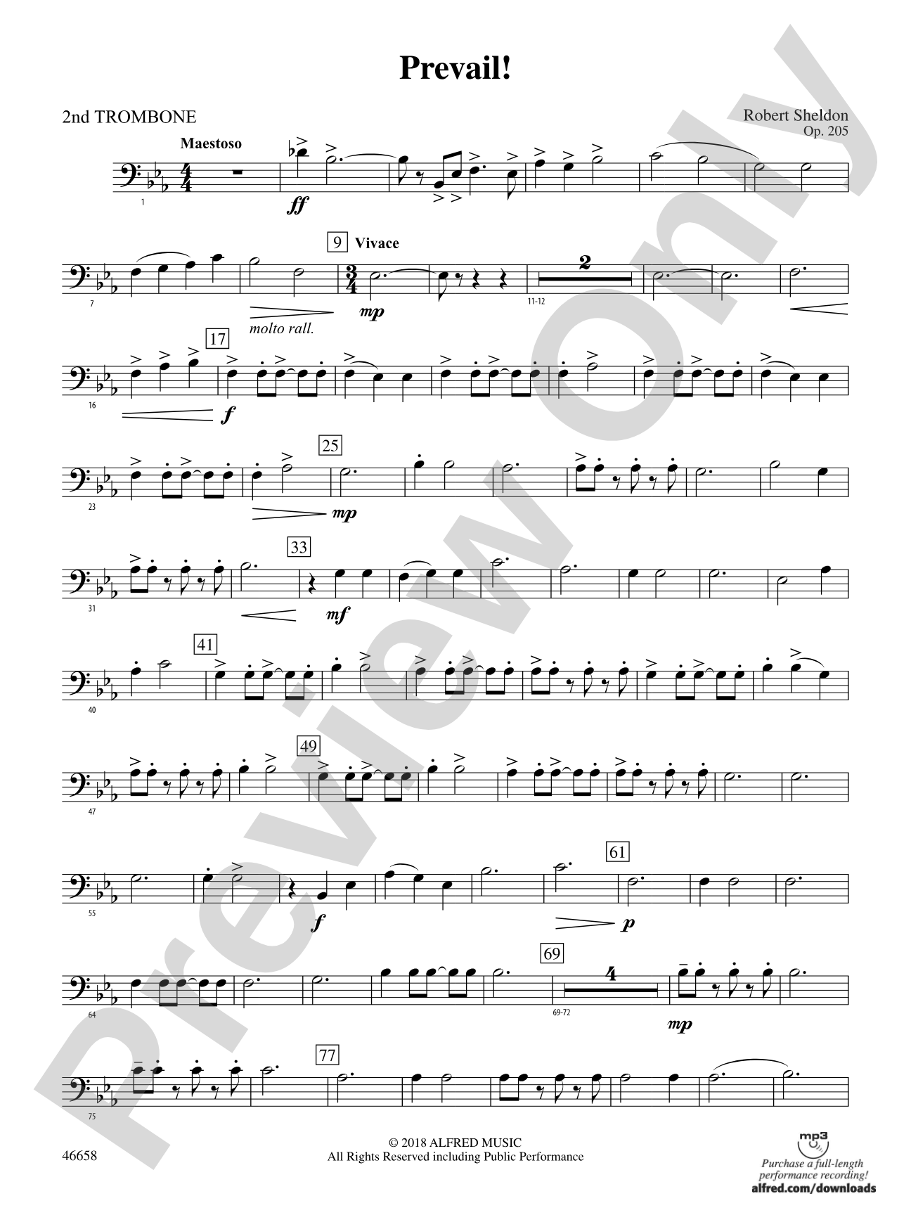 Prevail!: 2nd Trombone