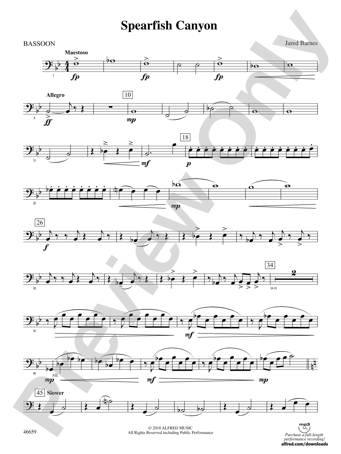 Spearfish Canyon: Bassoon