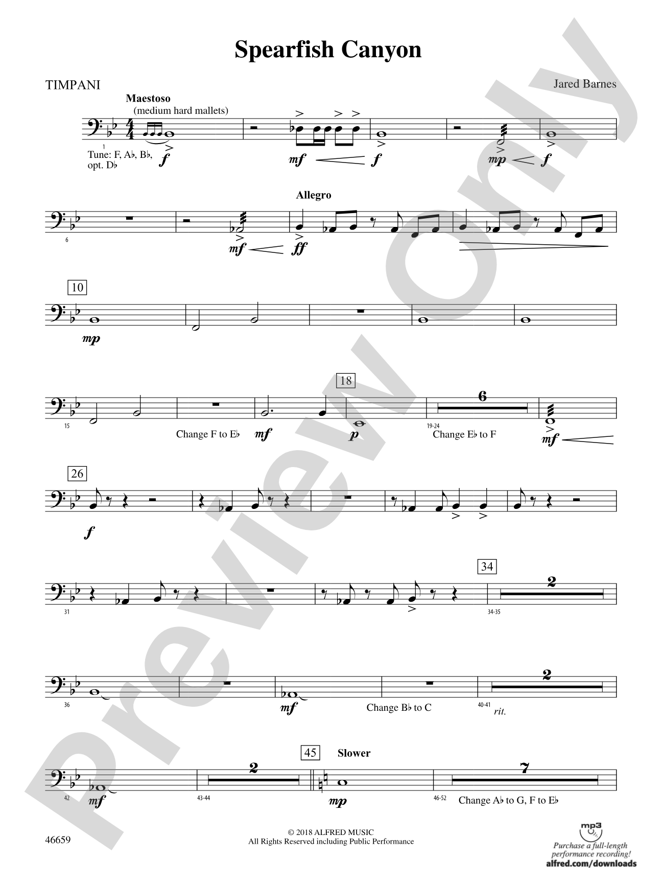 Spearfish Canyon: Timpani