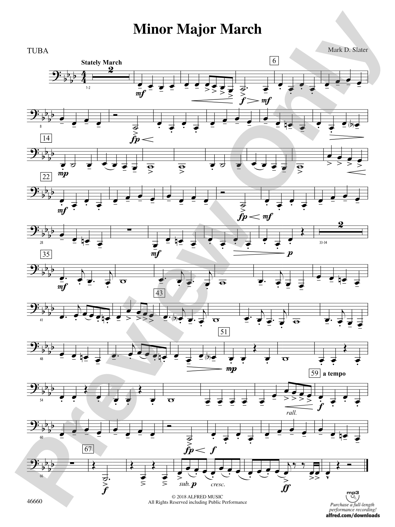 Minor Major March: Tuba