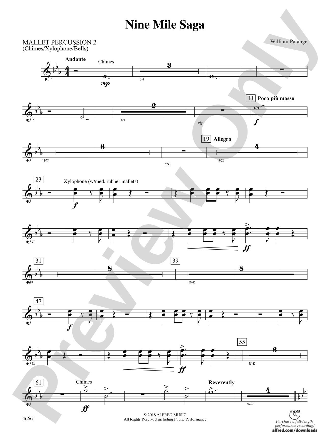 Nine Mile Saga: 2nd Mallet Percussion