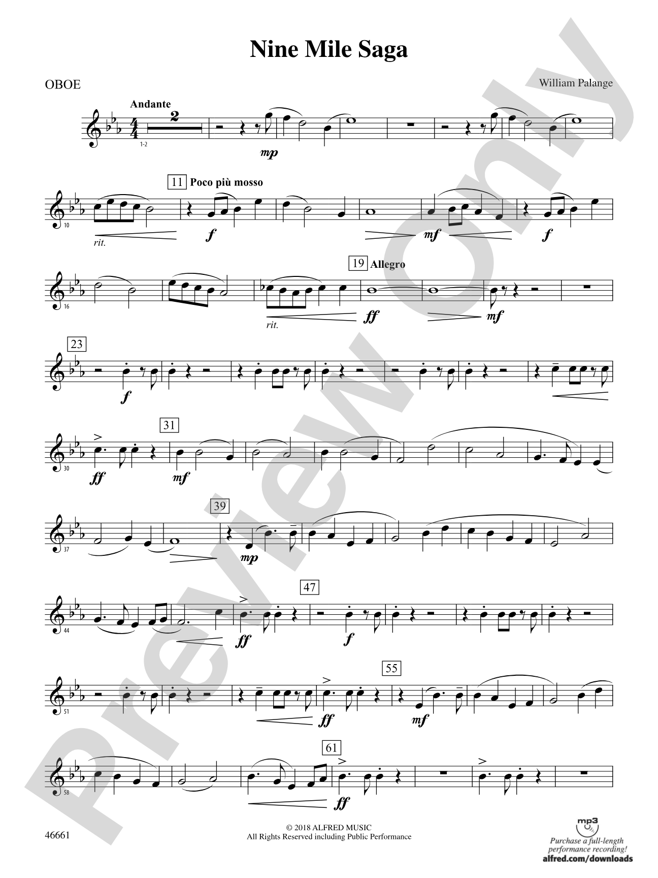 Nine Mile Saga: Oboe