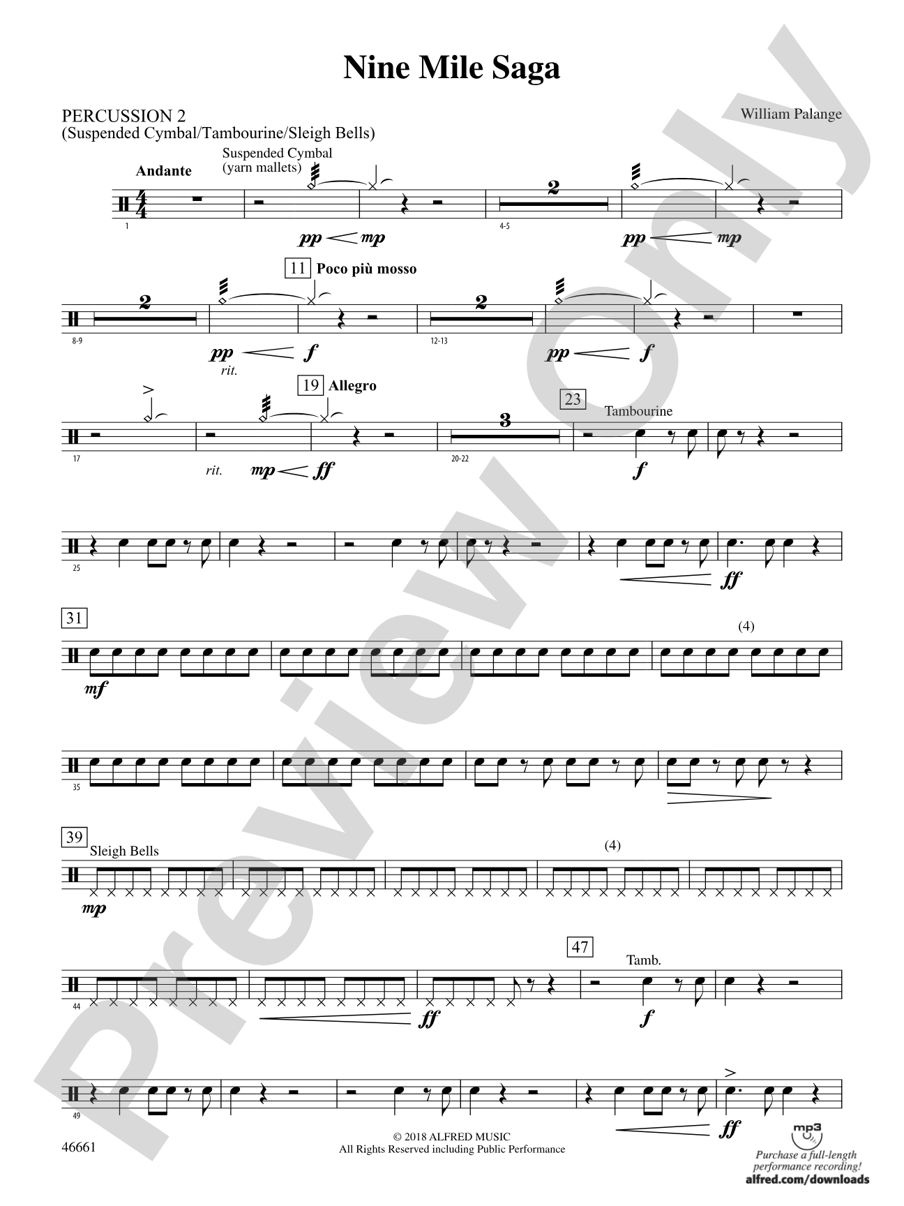 Nine Mile Saga: 2nd Percussion