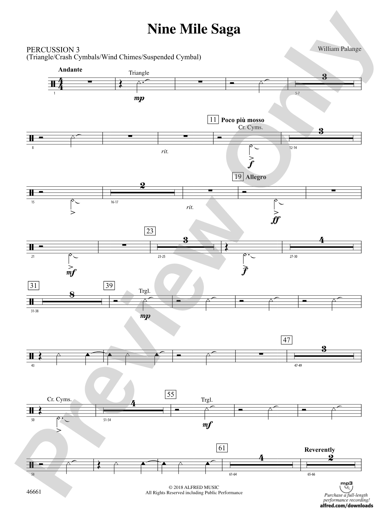 Nine Mile Saga: 3rd Percussion
