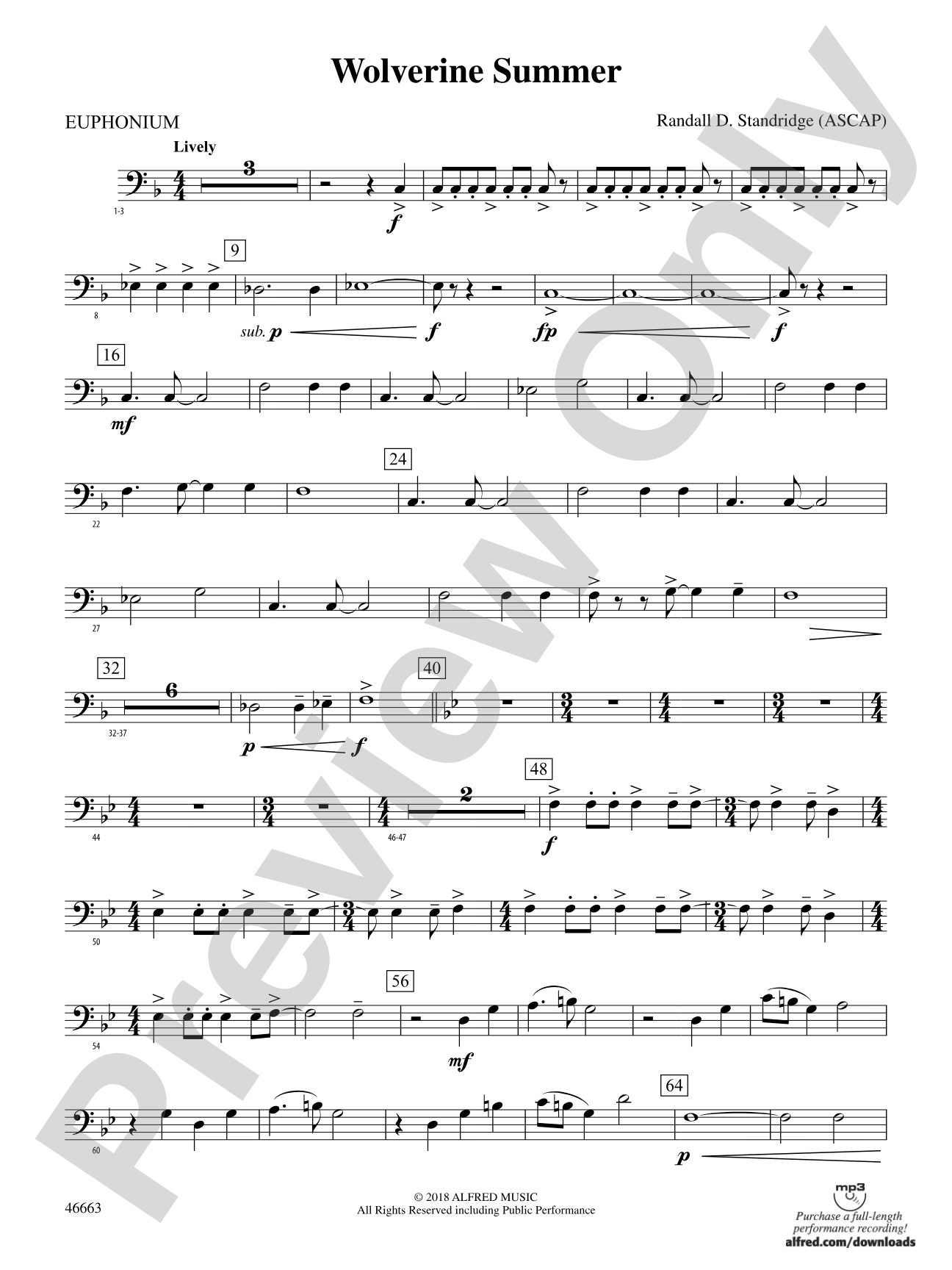Wolverine Summer: Baritone B.C.