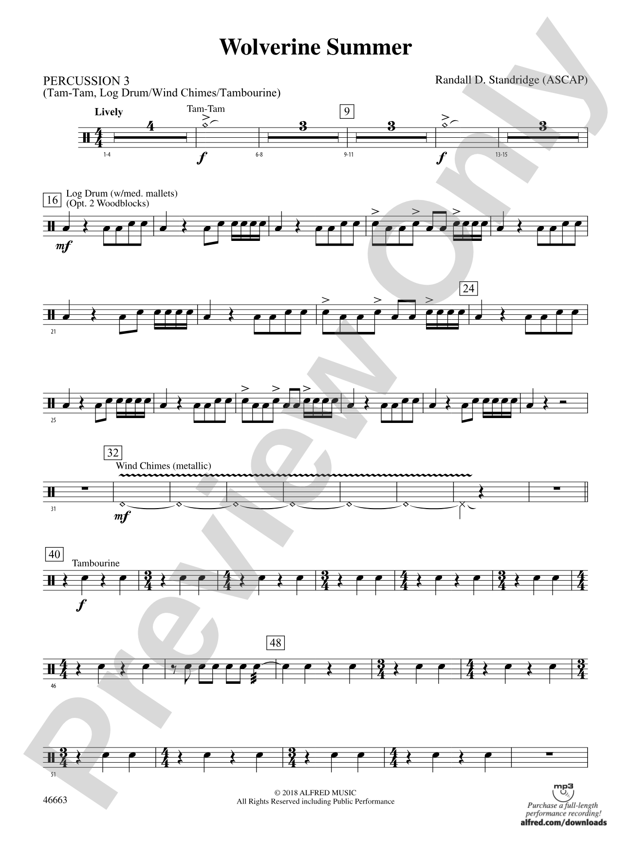 Wolverine Summer: 3rd Percussion