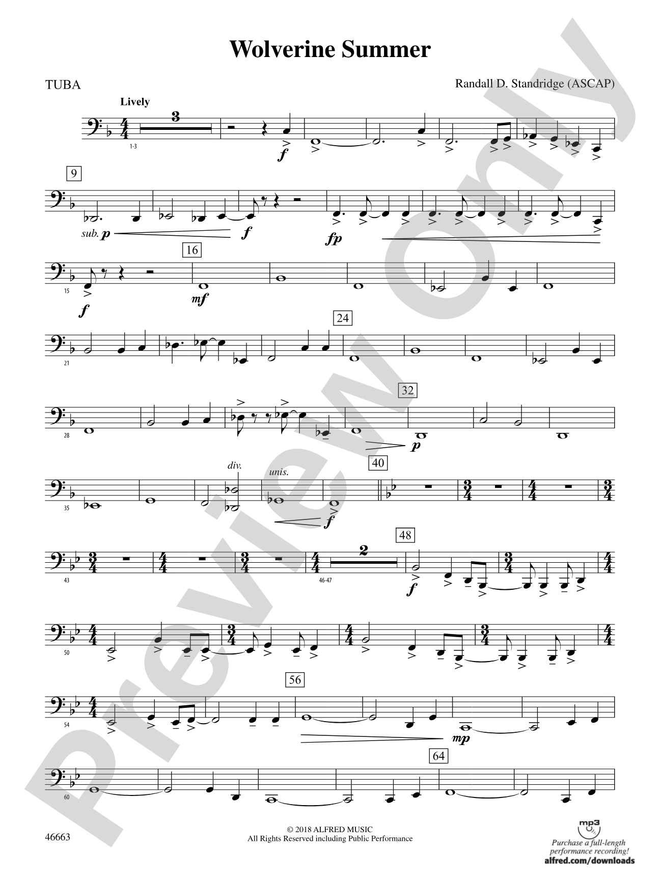 Wolverine Summer: Tuba