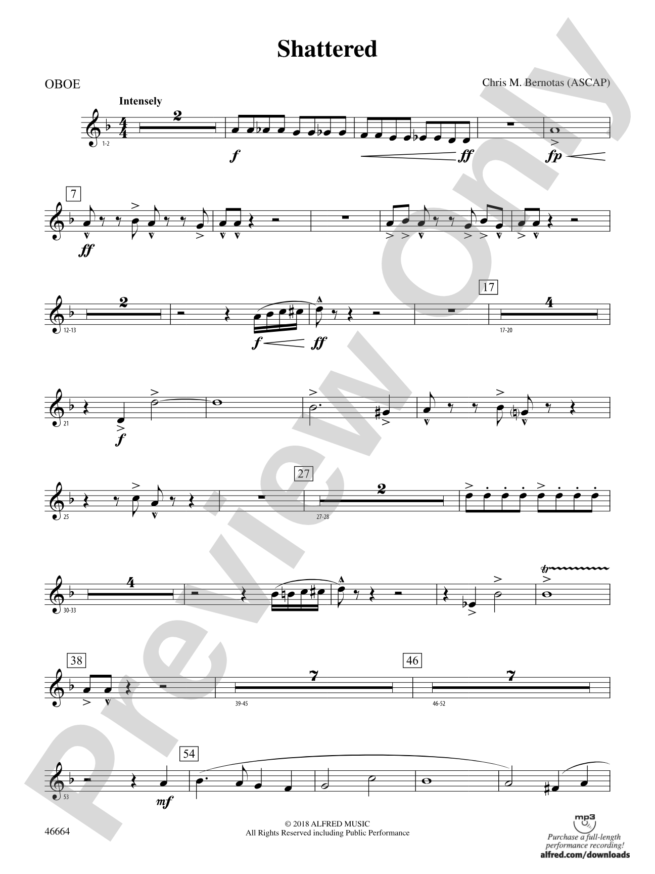 Shattered: Oboe