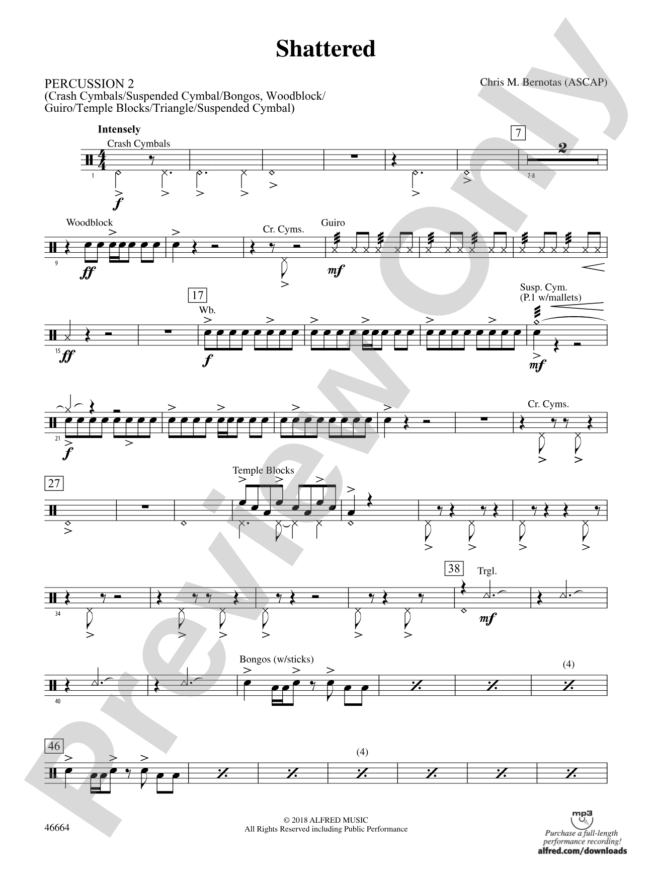 Shattered: 2nd Percussion