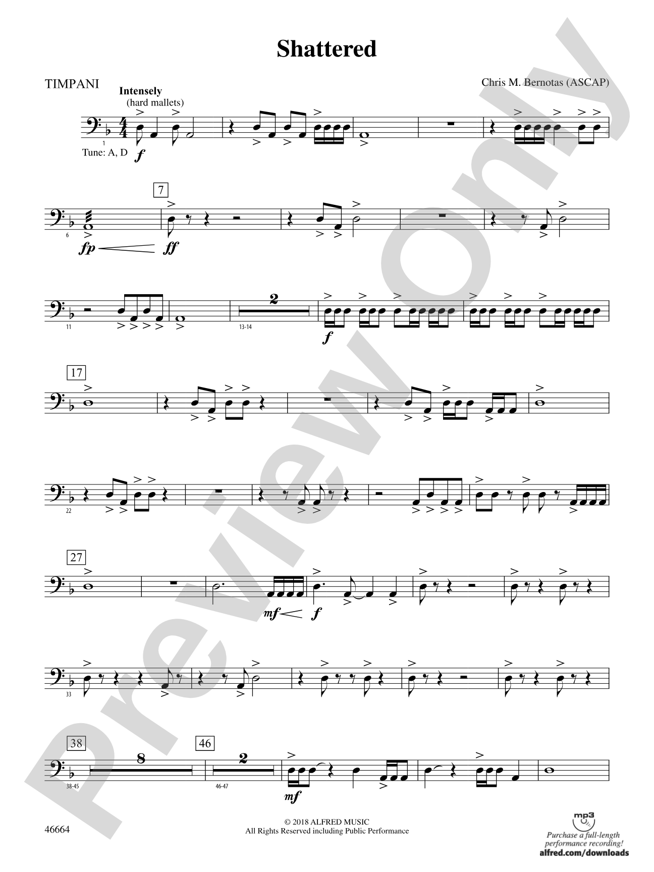 Shattered: Timpani