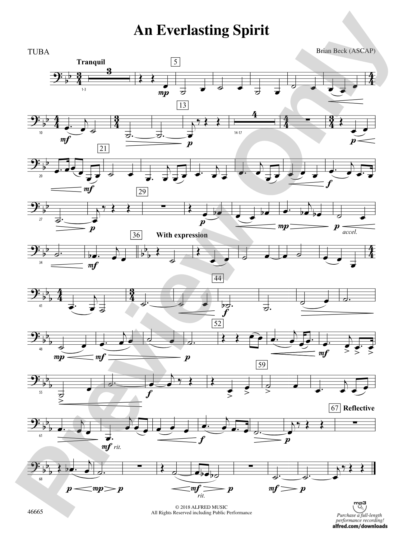 An Everlasting Spirit: Tuba