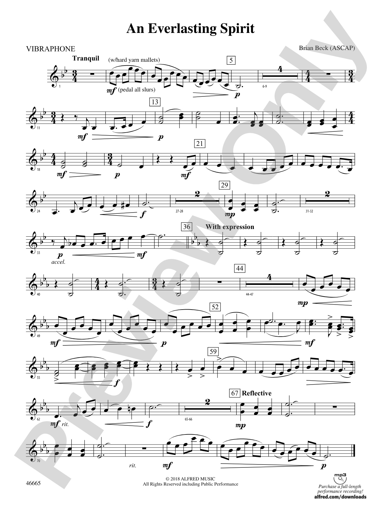 An Everlasting Spirit: Vibraphone