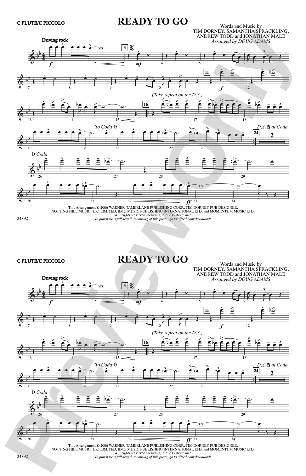 Ready to Go: Flute