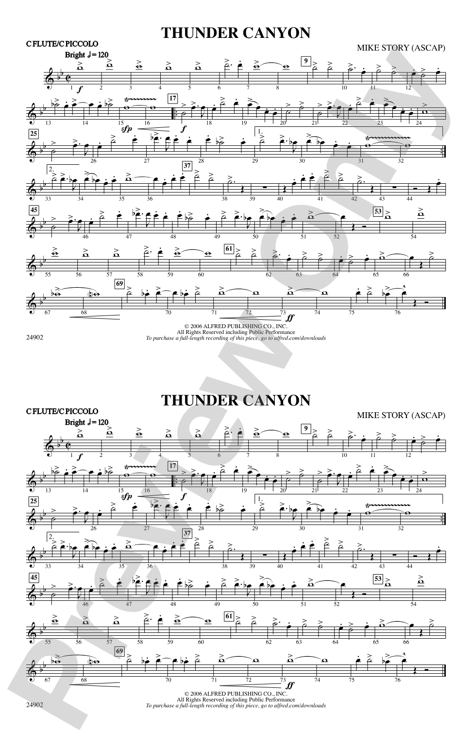 Thunder Canyon: Flute