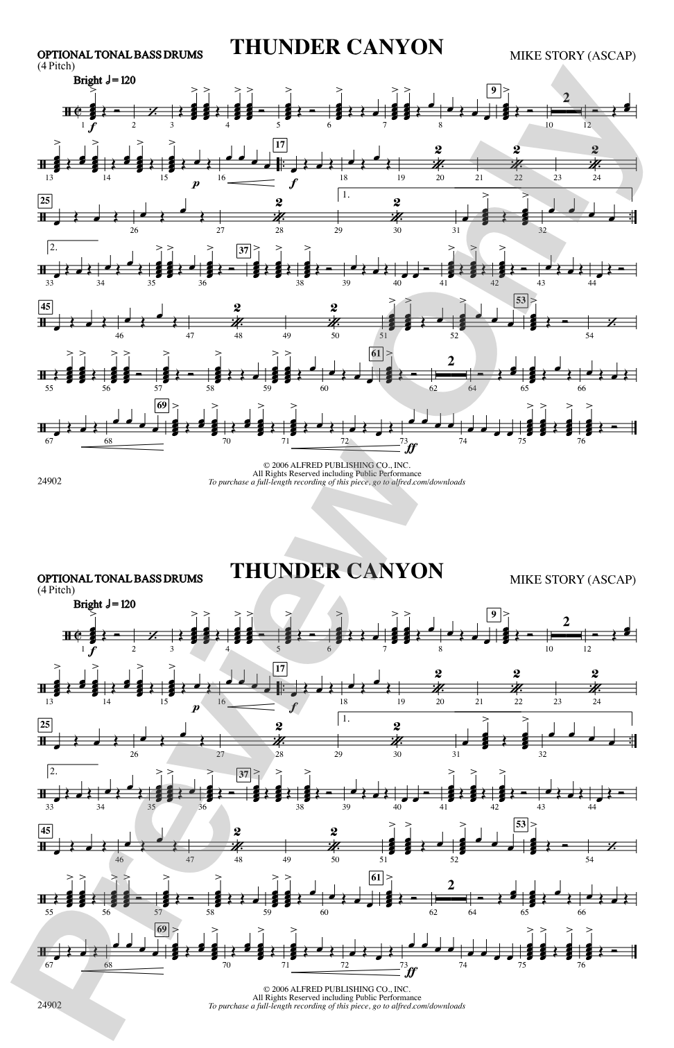 Thunder Canyon: Tonal Bass Drum