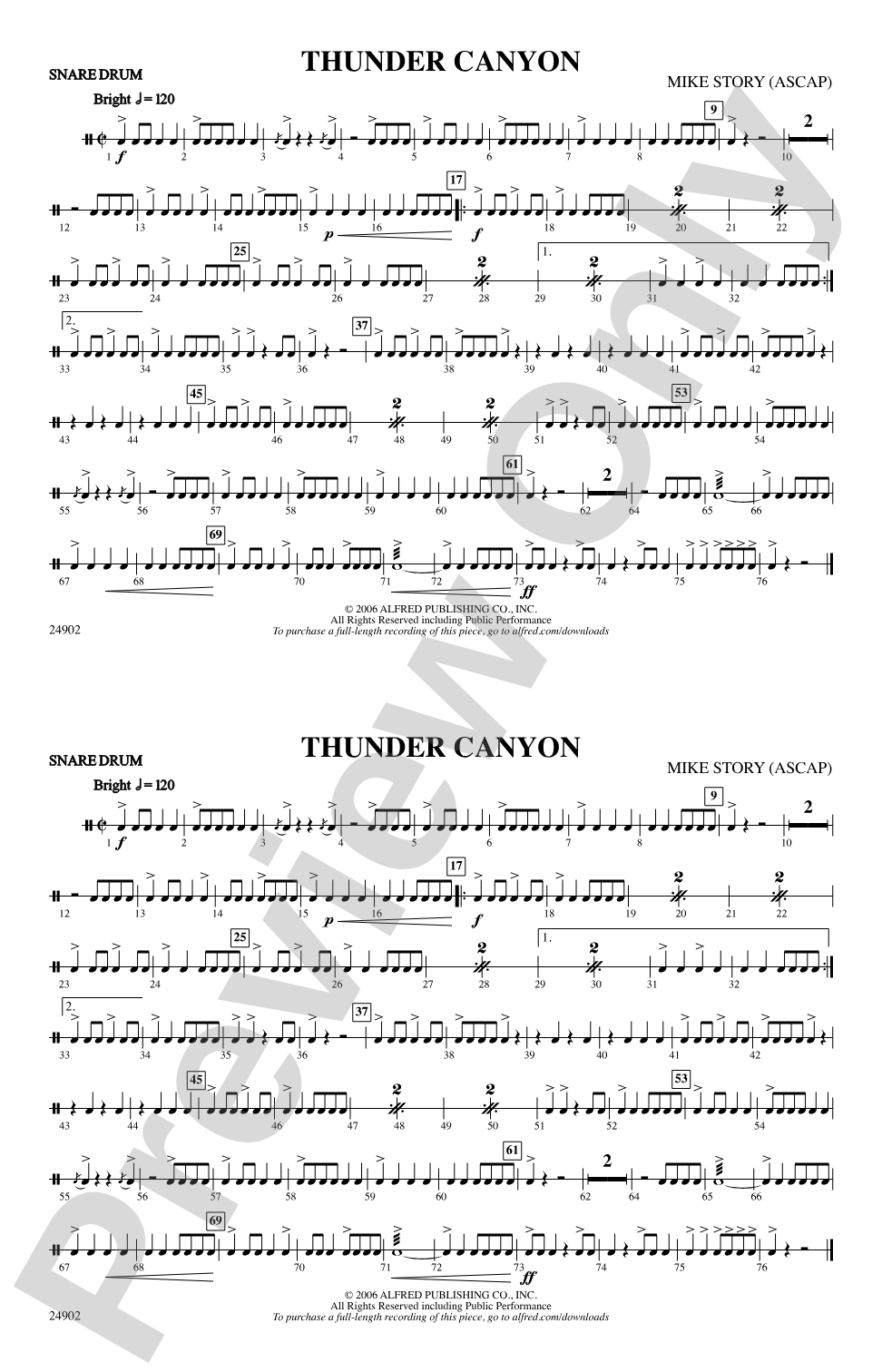 Thunder Canyon: Snare Drum