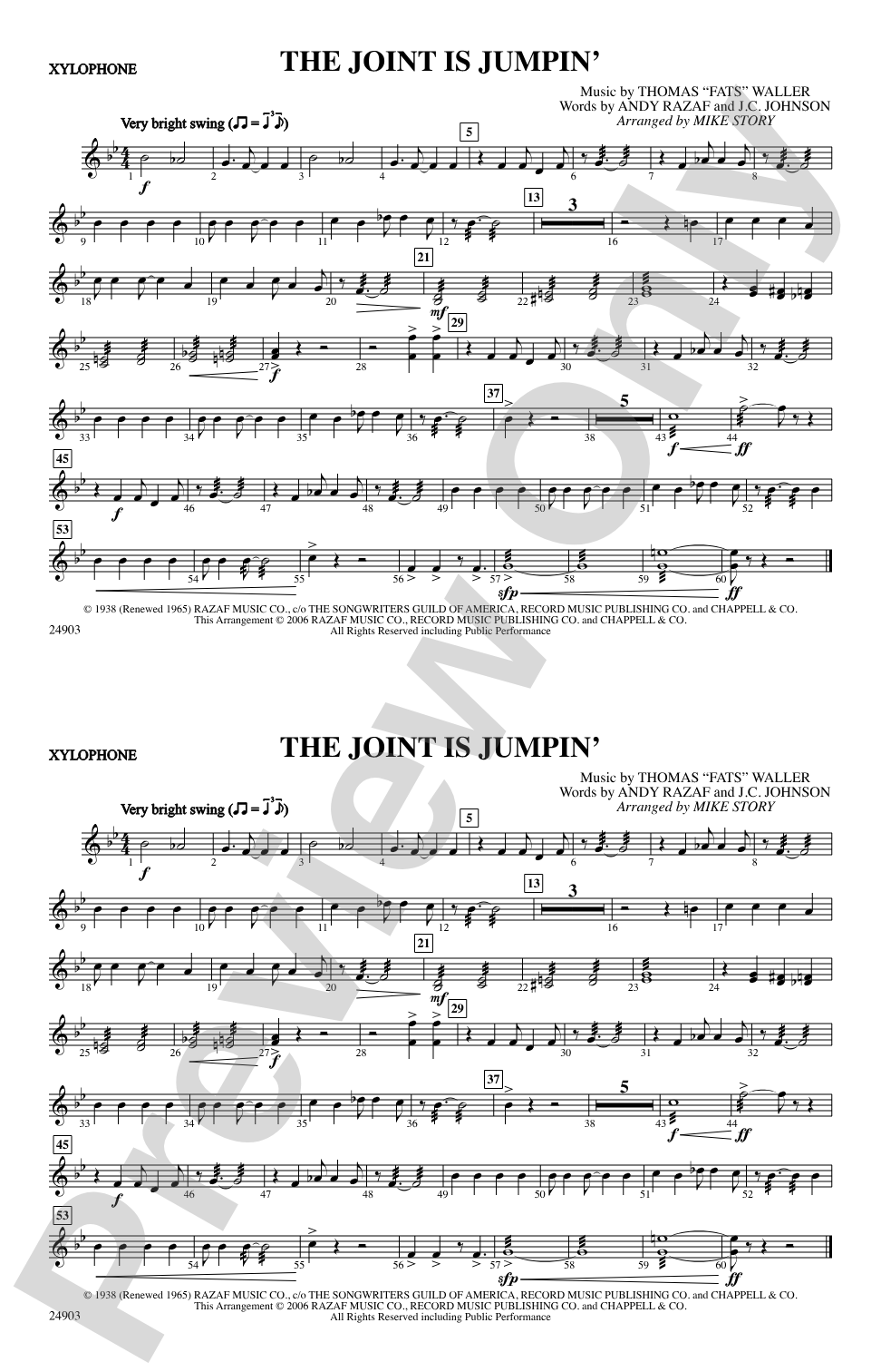 The Joint Is Jumpin': Xylophone