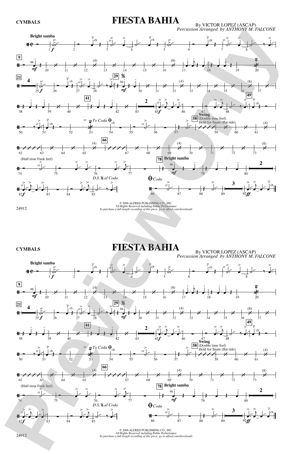 Fiesta Bahia: Cymbals