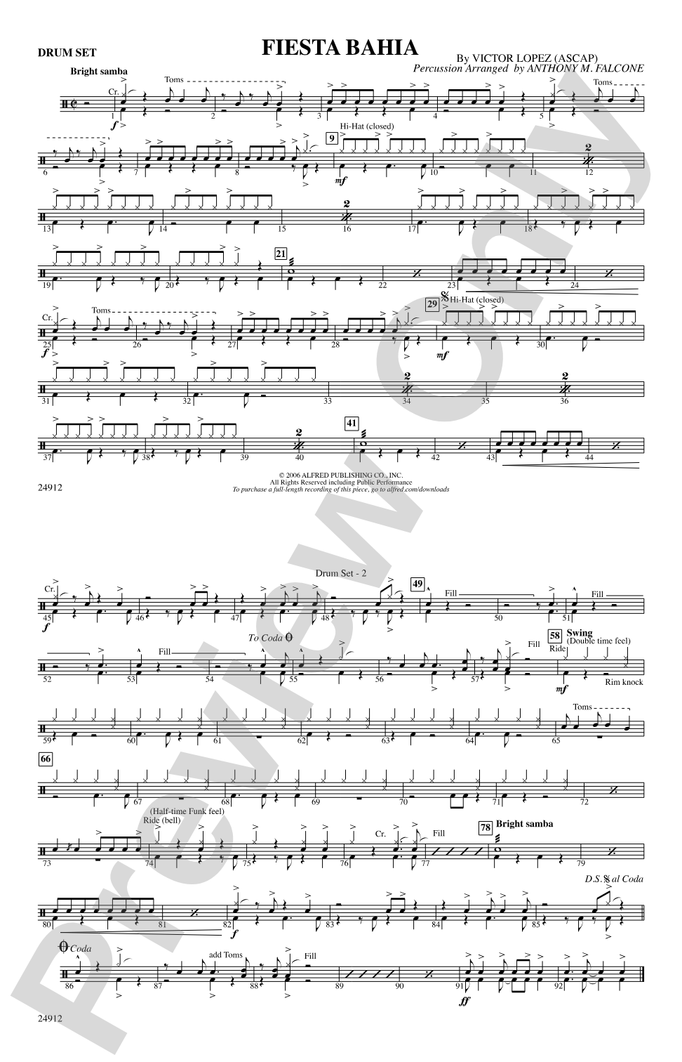 Fiesta Bahia: Drumset