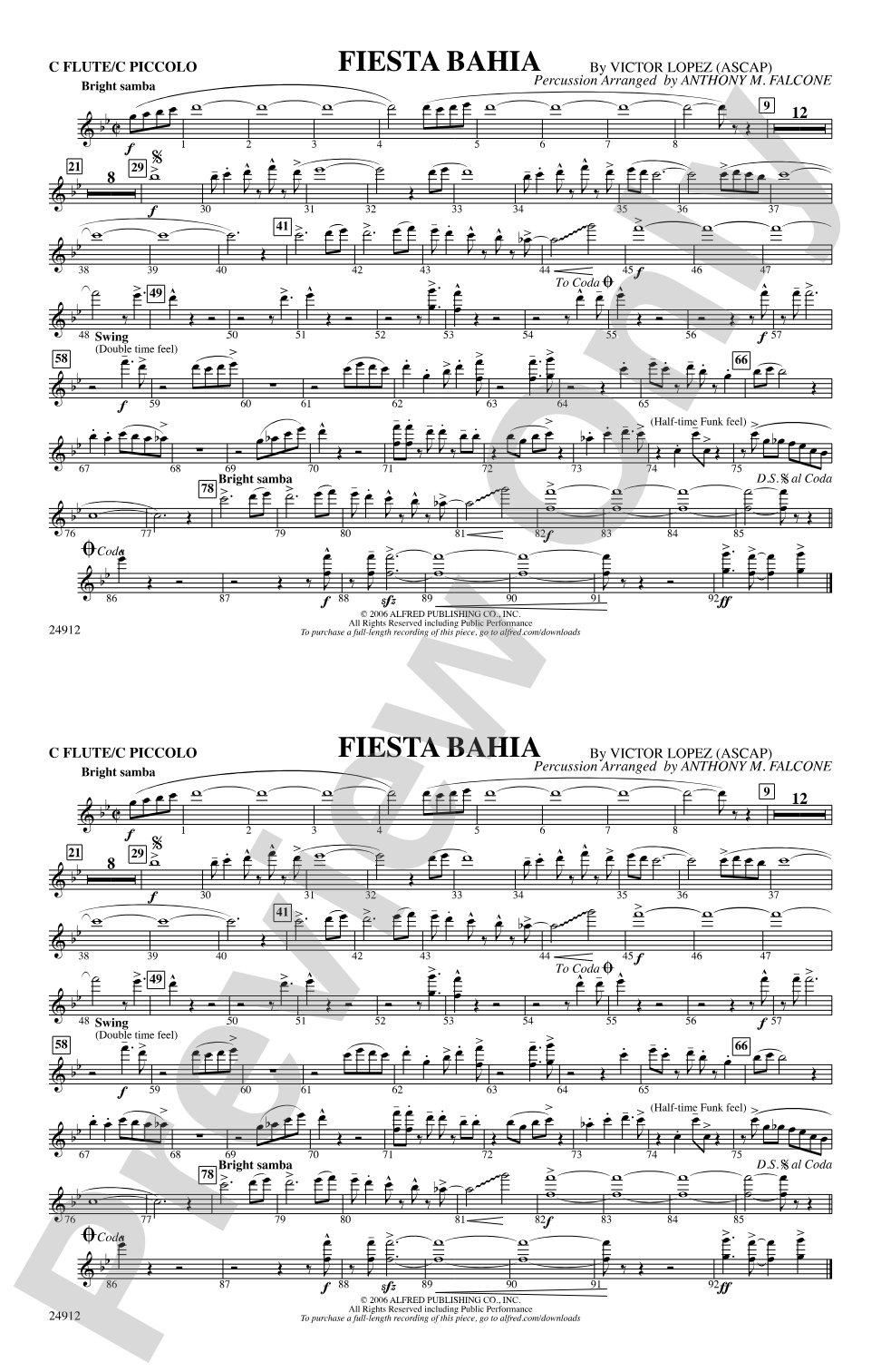 Fiesta Bahia: Flute