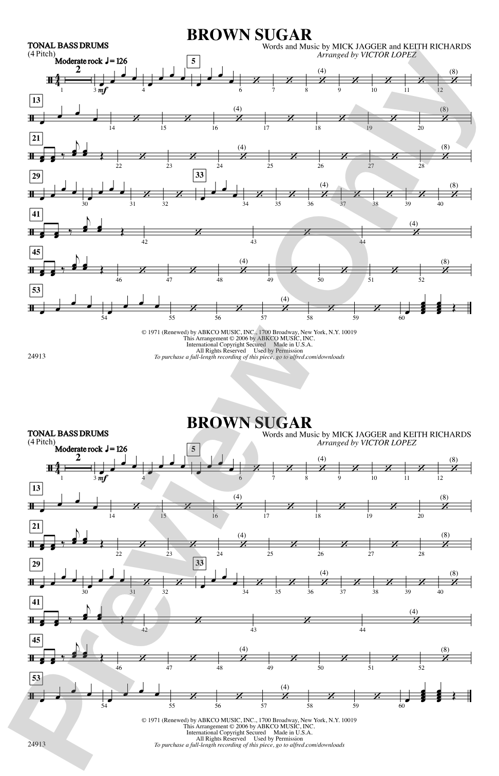 Brown Sugar: Tonal Bass Drum