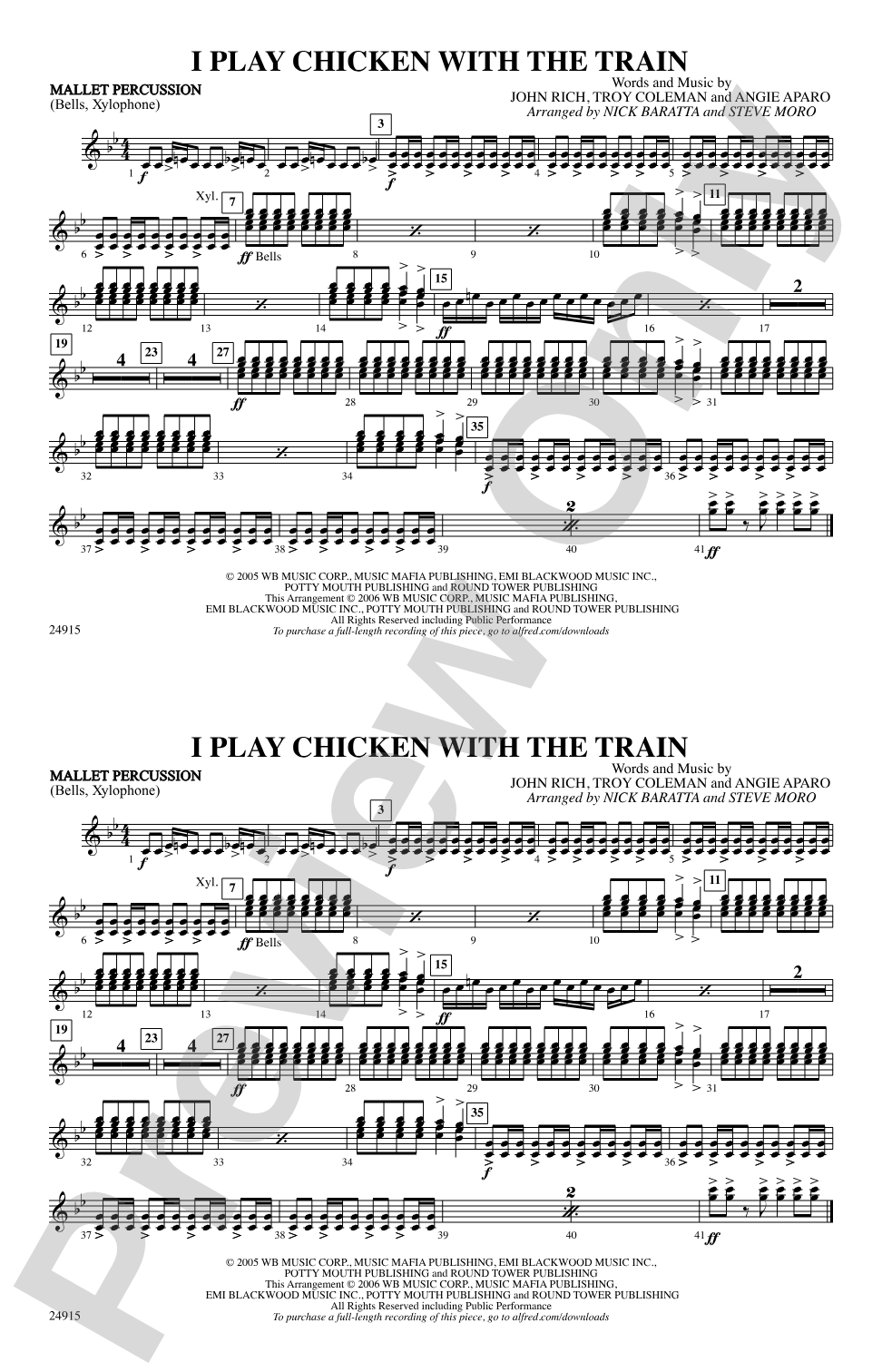 I Play Chicken with the Train: Mallets