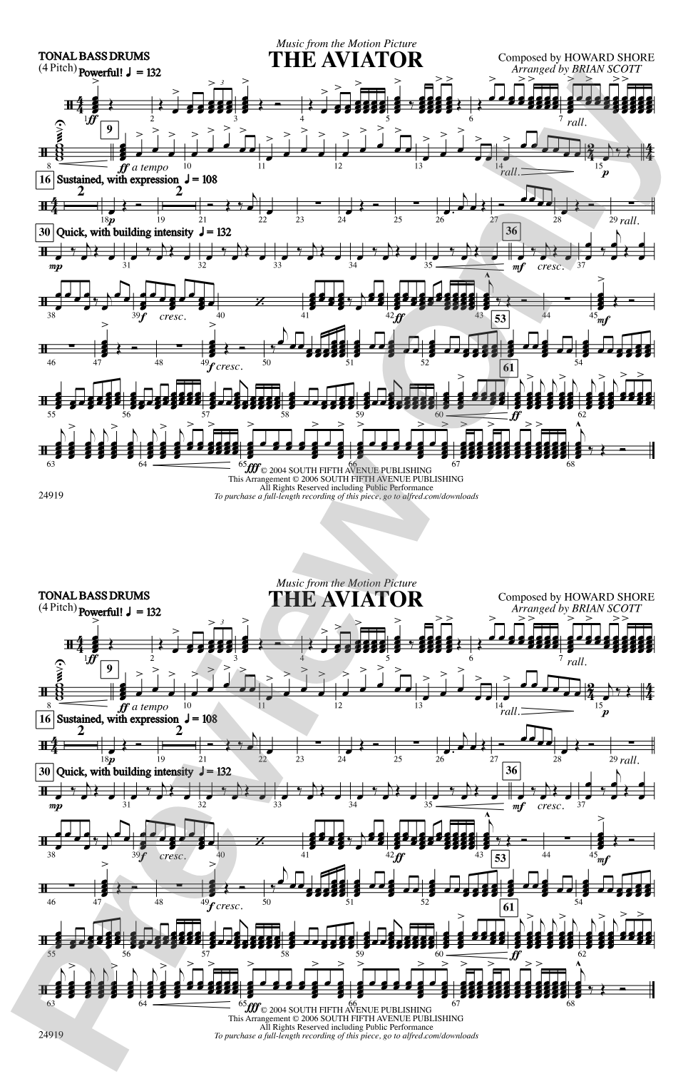 The Aviator: Tonal Bass Drum