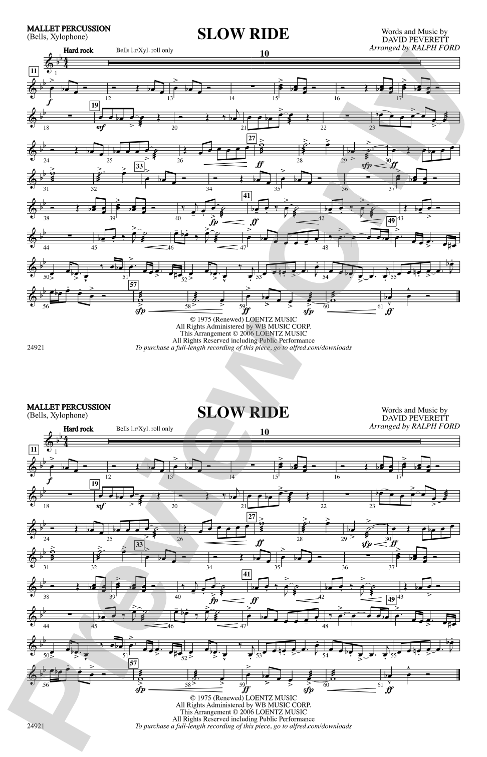 Slow Ride: Mallets