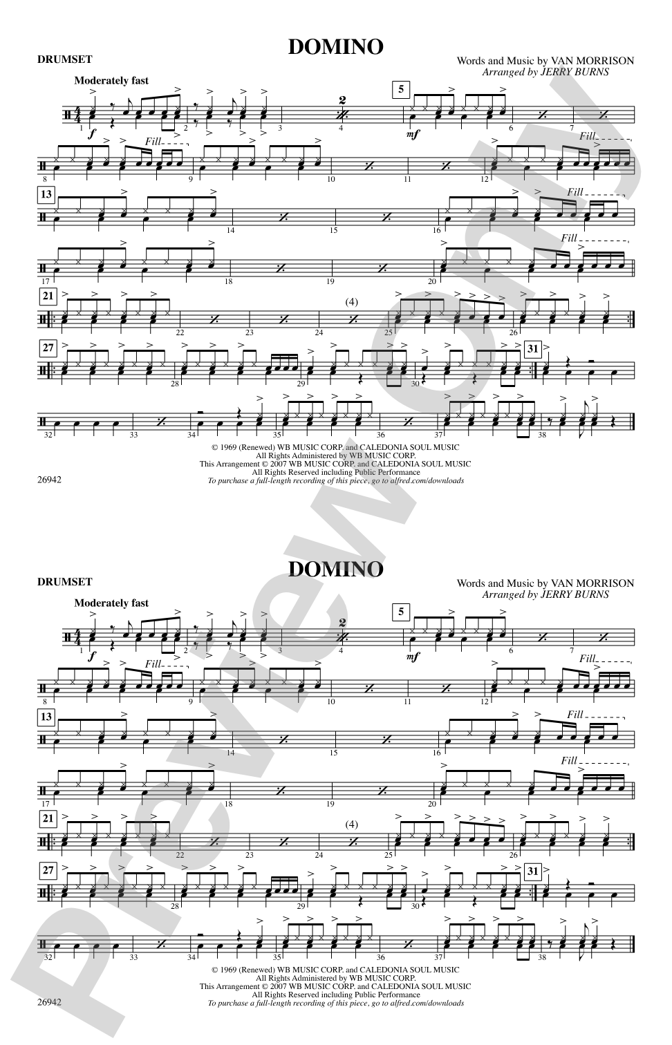 Domino: Drumset