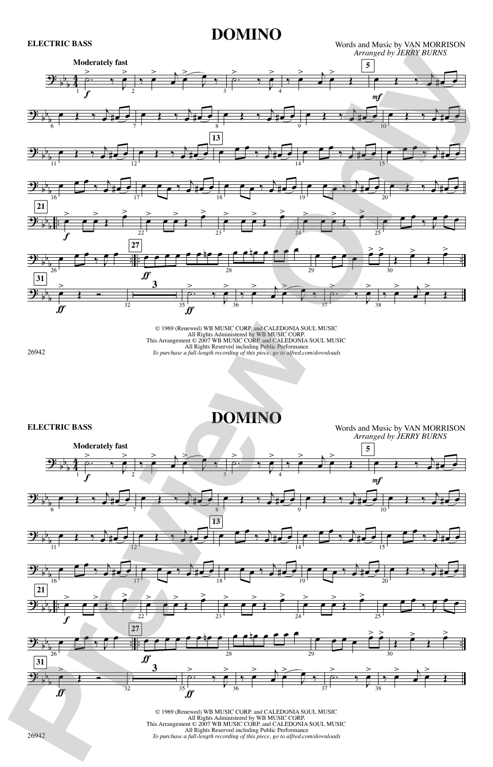Domino: Electric Bass