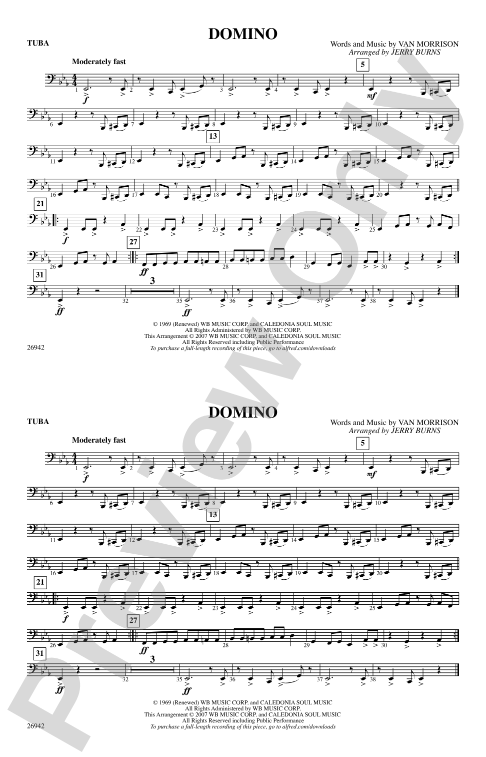 Domino: Tuba