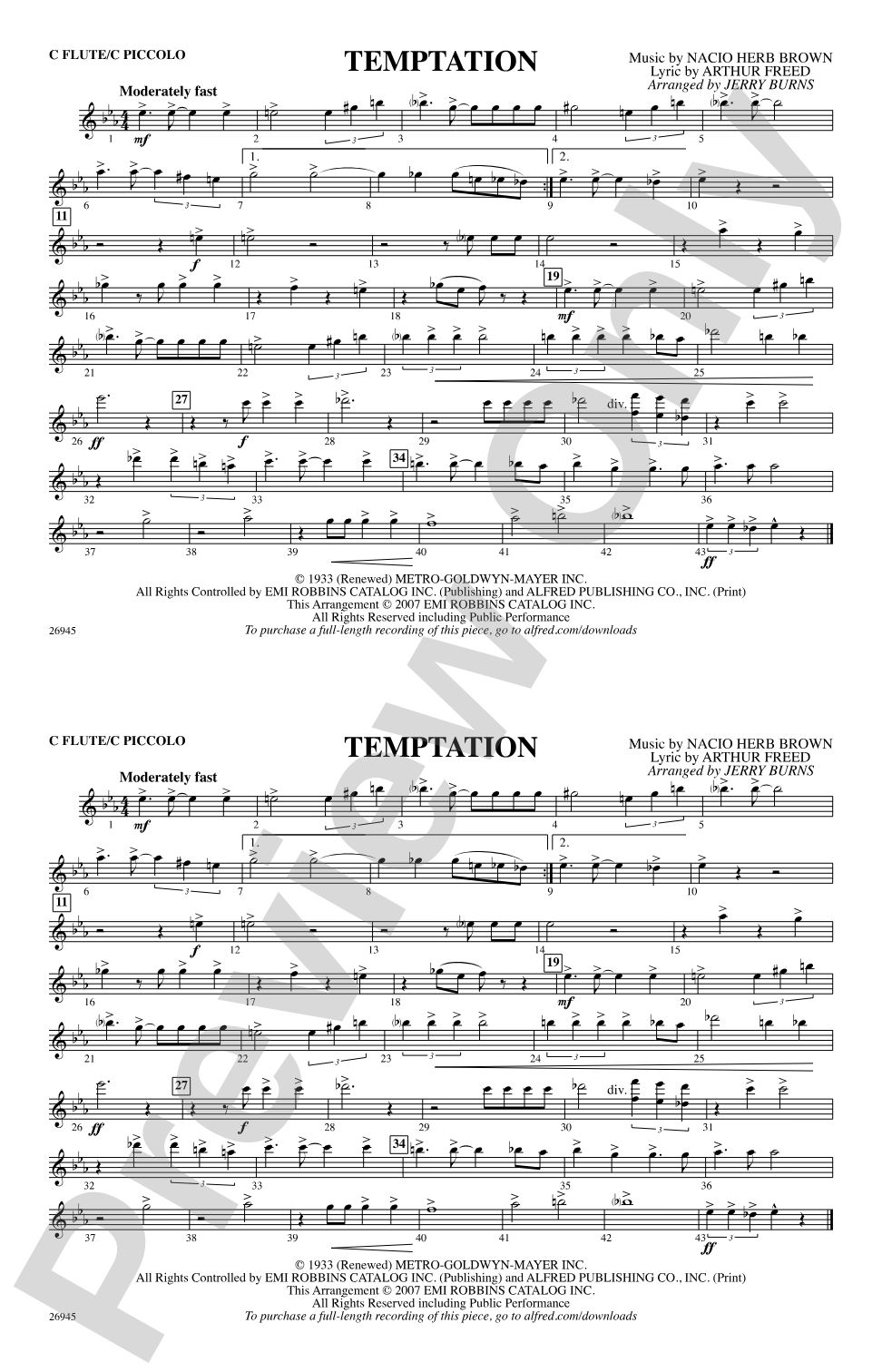 Temptation: Flute
