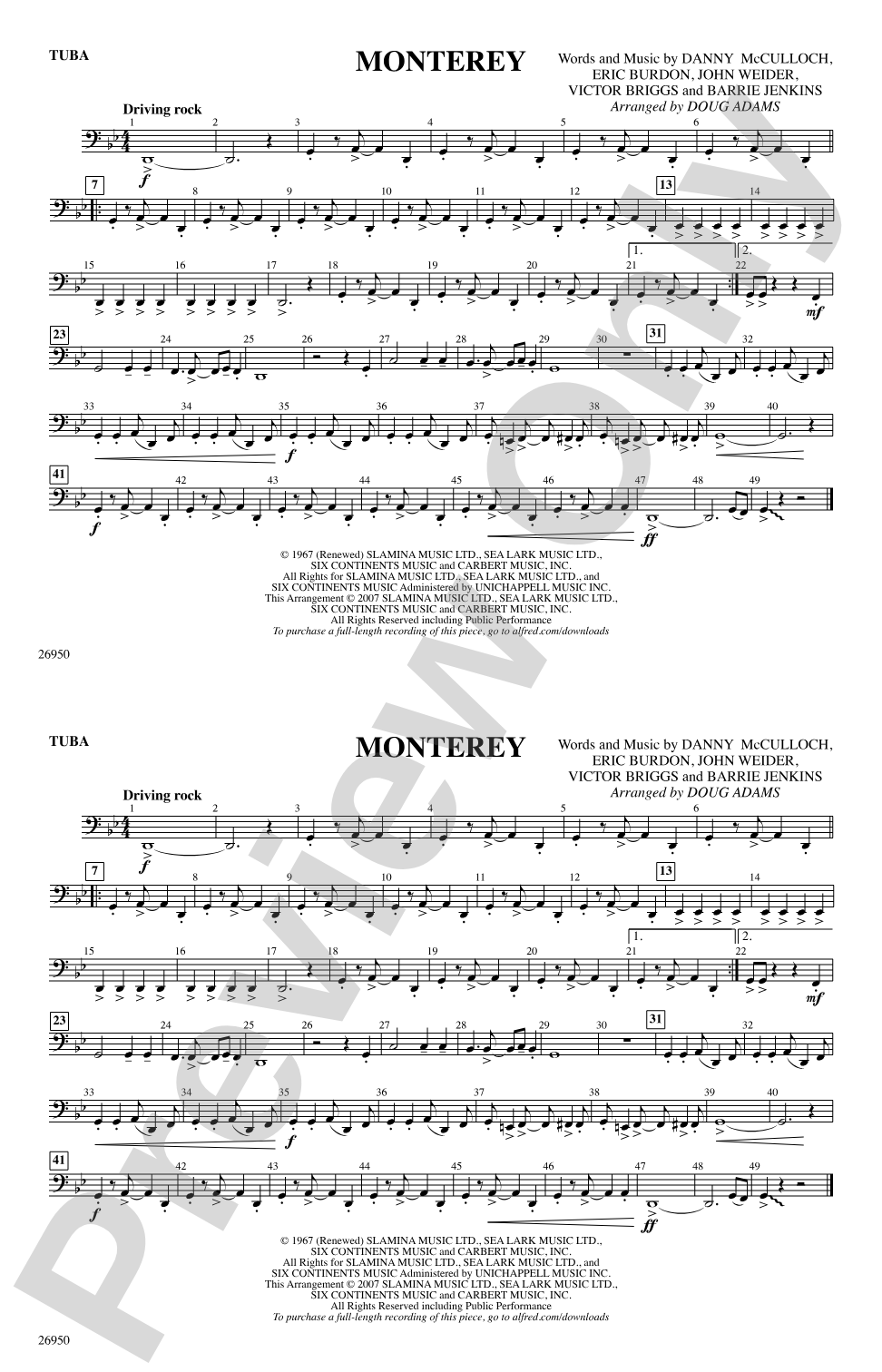 Monterey: Tuba