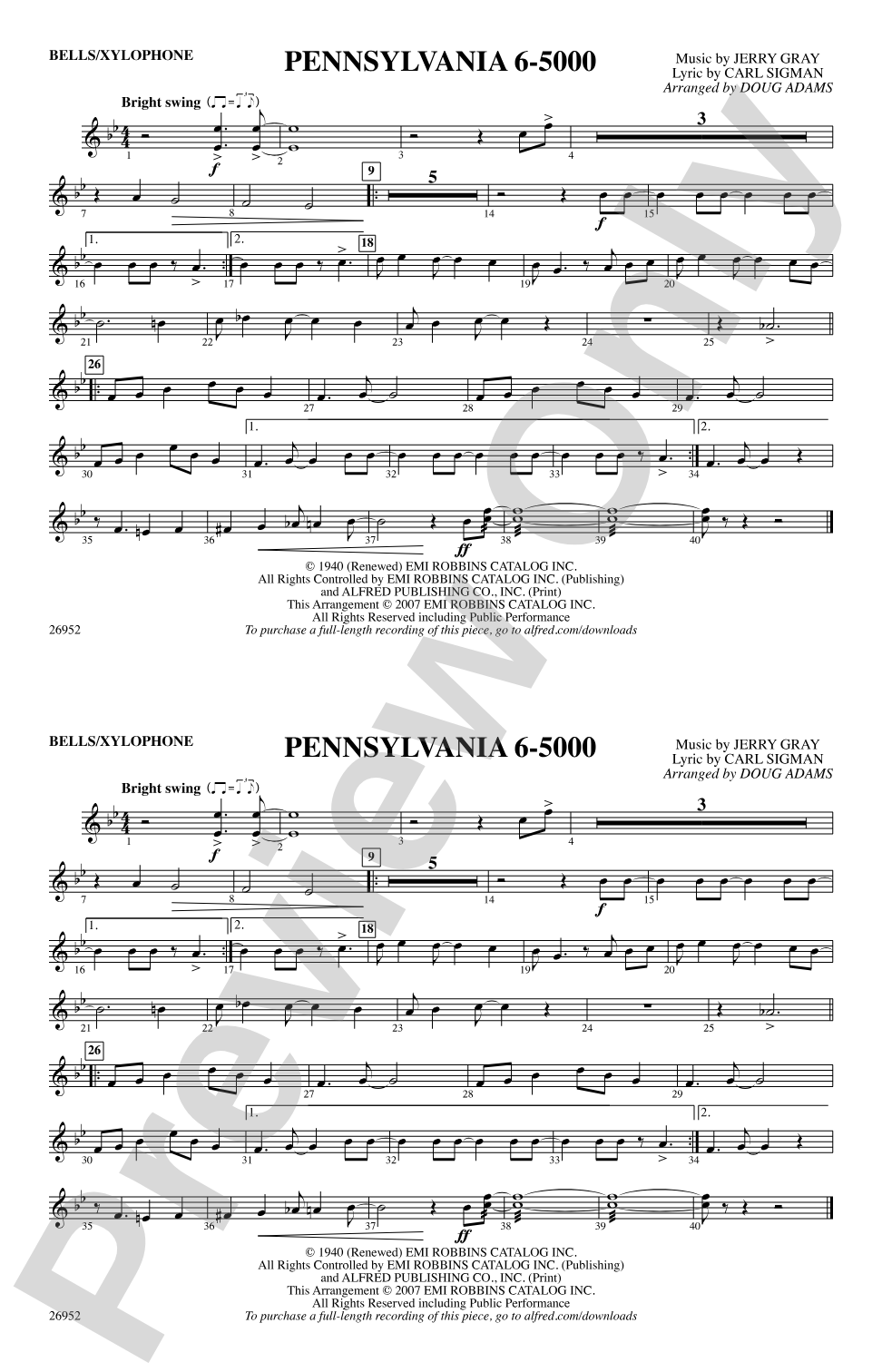 Pennsylvania 6-5000: Mallets