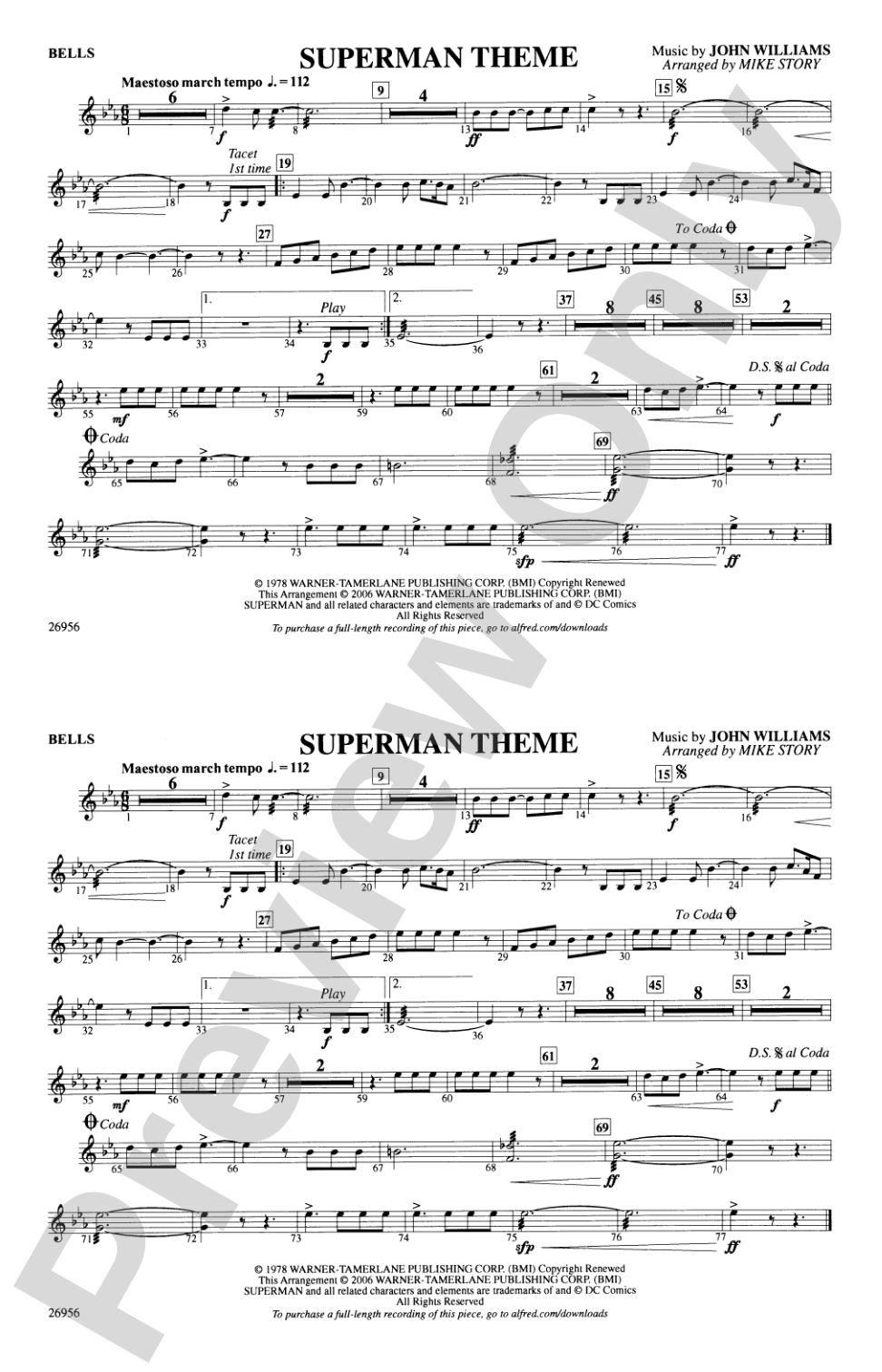 Superman Theme: Bells