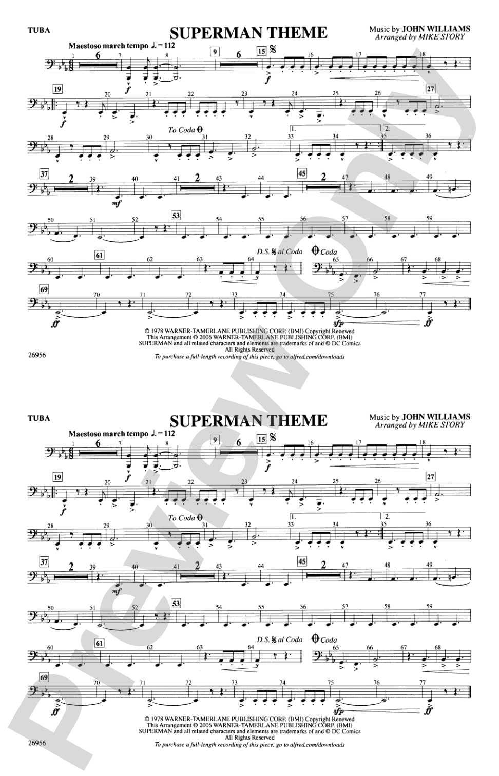 Superman Theme: Tuba