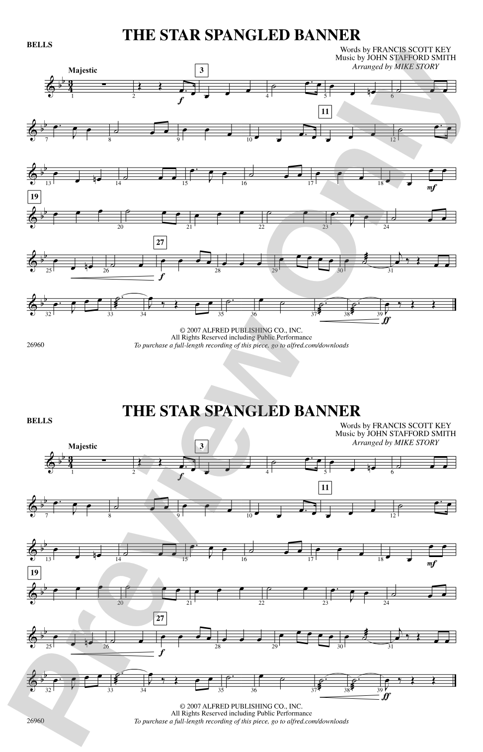 The Star-Spangled Banner: Bells