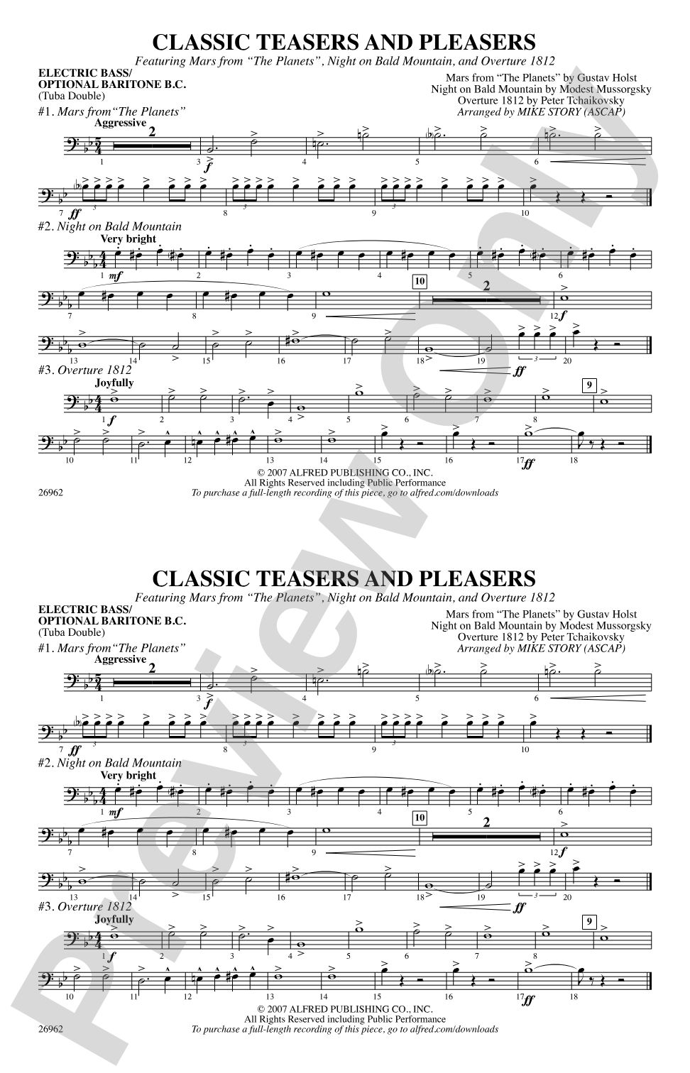 Classic Teasers and Pleasers: Electric Bass