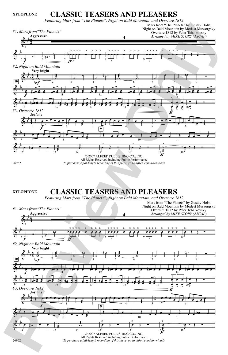 Classic Teasers and Pleasers: Xylophone