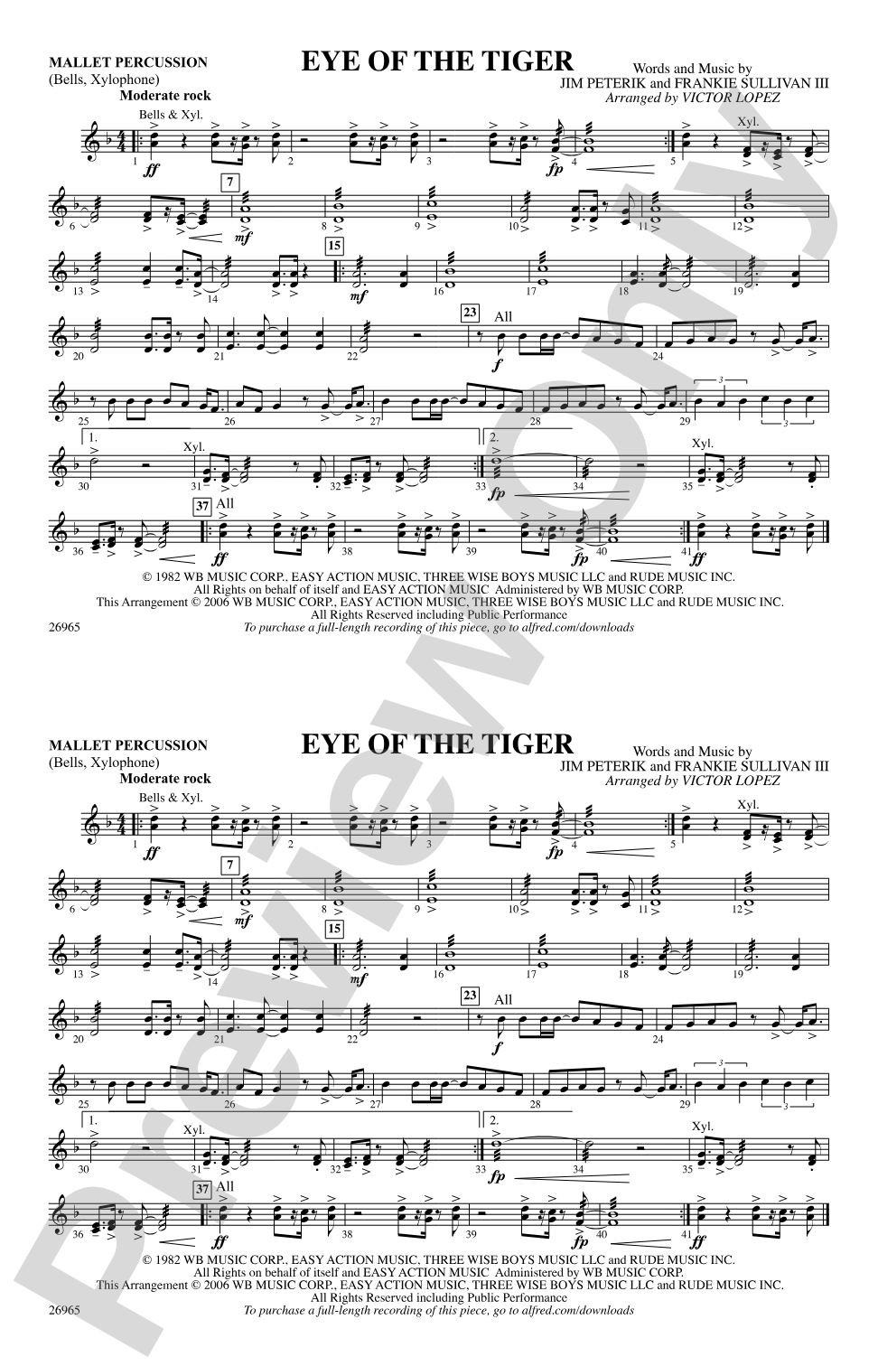 Eye of the Tiger: Mallets