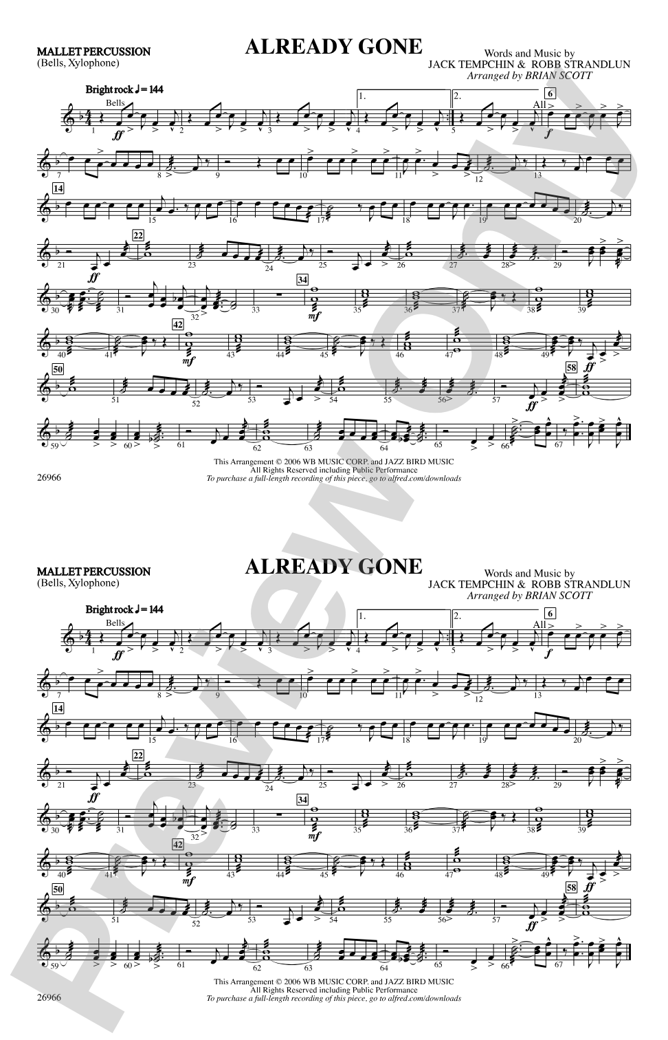 Already Gone: Mallets